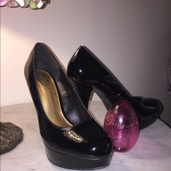 Donated Cute - Candies Black Patent Heels - Picture 3 of 7